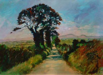 Hot Country Road by Anne Farrall