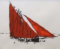 Galway Hooker 18/24 by Bernadette Madden