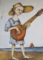 Silent Lute by Gertrude Degenhardt