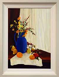 Still Life with Blue Jug