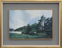 Brightening Sky Over Ben Gorm Ashleagh