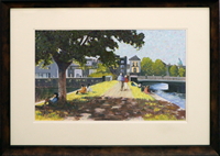 Walkway to Galway Town