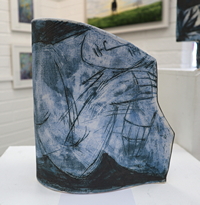 Vessel with Reclining Figure