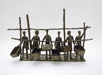 Six Children Seeking Food