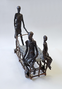 Boys Escaping Gaza on Trolley