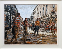 On the Sunny Side, Shop Street Galway