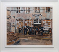 Damp Dole Day GPO, Eglinton Street Galway