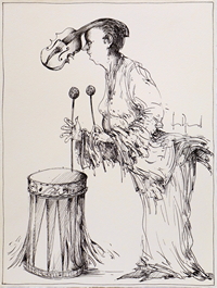 Vagabondage, Women in Music: Violin and Drum