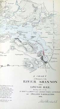 LOUGH REE, a chart of that part of