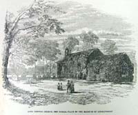 Long newton church, the burial-plac
