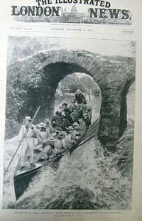 The Royal Boat Shooting The Rapids