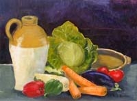 Still Life with Cabbage