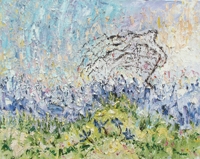 Prayer Tree and Four Gentians