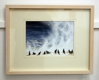 Seals in Stormy Waters