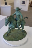 Young Girl on Horseback
