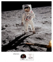 Apollo 11, A Man on the Moon (signed by Buzz Aldrin)