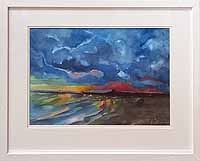 Sunset Over the Pier, Spiddal