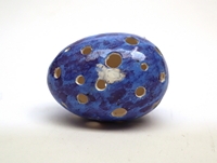 Egg (Blue, perforated)
