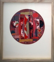 Circle Collage (Pinks)