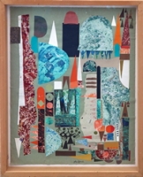 Collage on Green