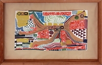 Rectangular Collage II, Multi Coloured