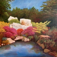 Harry's Garden with Maples and Pool