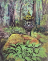 Thai Lantern of Volcanic Stone
