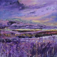 Landscape In Purple