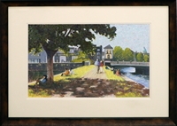 Walkway to Galway Town