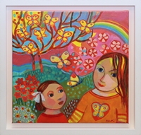 Butterflies and Rainbow