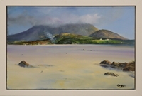 Thallabawn (White Strand) Looking Towards Mweelrea