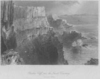 Pleaskin Cliff near the Giants Caus