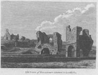 S.W. View of Mellifont Abbey