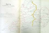 CLARE, map of the County of