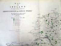 IRELAND, map of, to accompany the 1