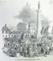 Inaguration of the Gillespie Monume
