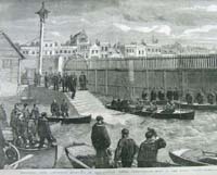 Departure from Portsmouth dockyard