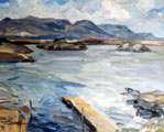 Open Water to the Hills, Gowla Lough - Rosemary Carr