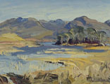 Derryclare In Changing Mood I, All In Blue - Rosemary Carr
