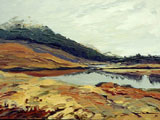 Autumns, Deep Amber, Lough Inagh - Rosemary Carr