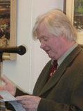 John Behan R.H.A. Opening the Exhibition