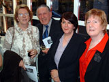 Martin Greaney with Veronica McDonagh, Dorothy Phipps & Rosemary Hogan (Father and sisters of the artist)