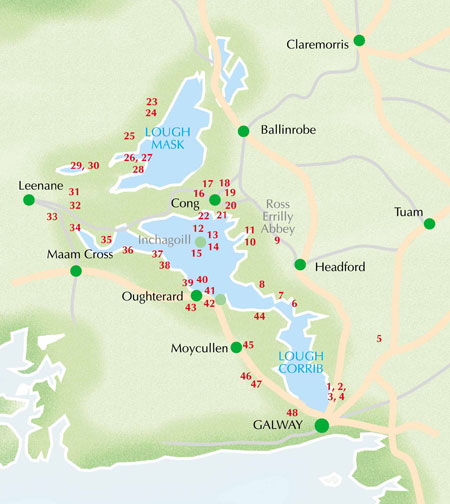 Corrib Country Exhibition Map