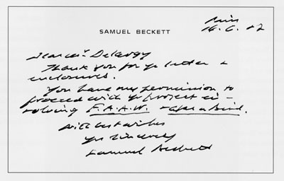 Beckett Permission