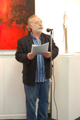 Brian Keenan officially opens the exhibition