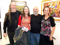 Randy Ralston & Mel Cronin with George & Stef Callaghan