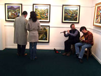 Opening Night of Two for the Road Exhibition by Stef & George Callaghan