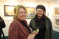 Artists Rosie McGurran & Dolores Lyne